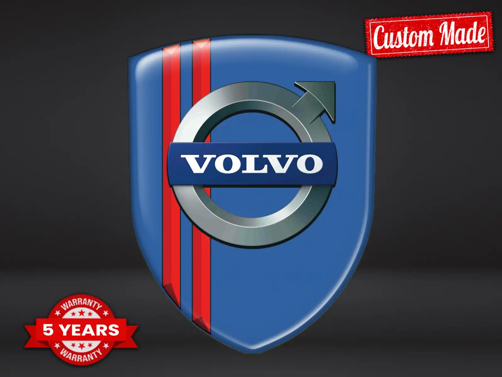 Volvo Self Adhesive Label Pro Max Resilient Elegant Layout